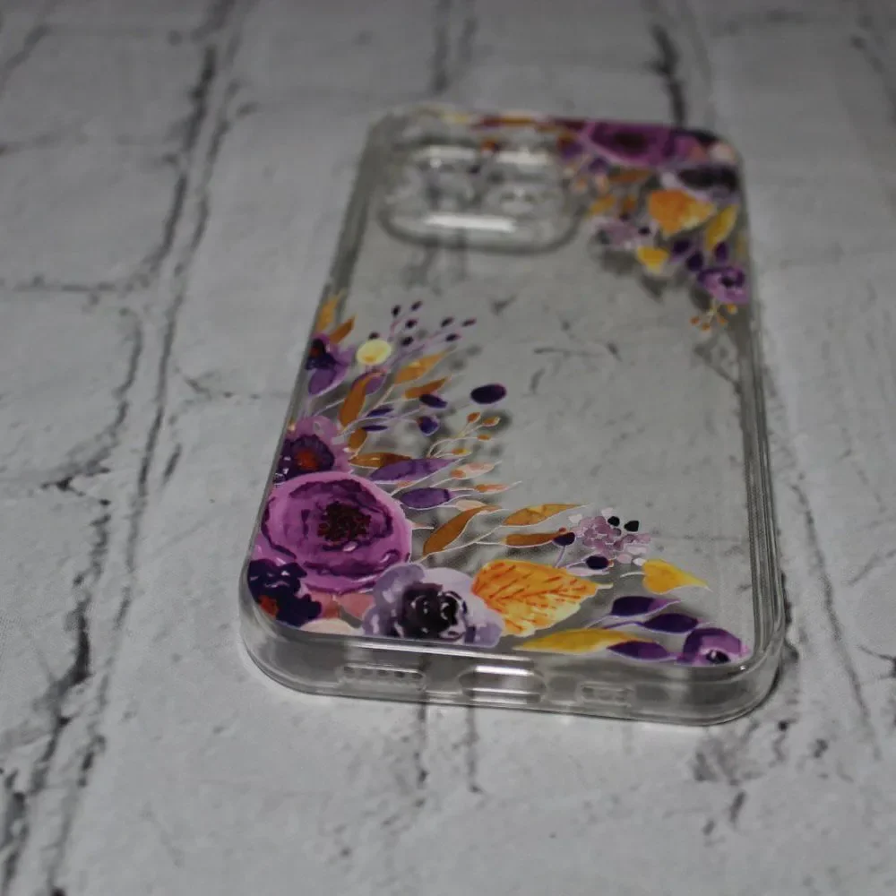 iPhone 13 Pro Clear FLORAL Phone Case 6.1